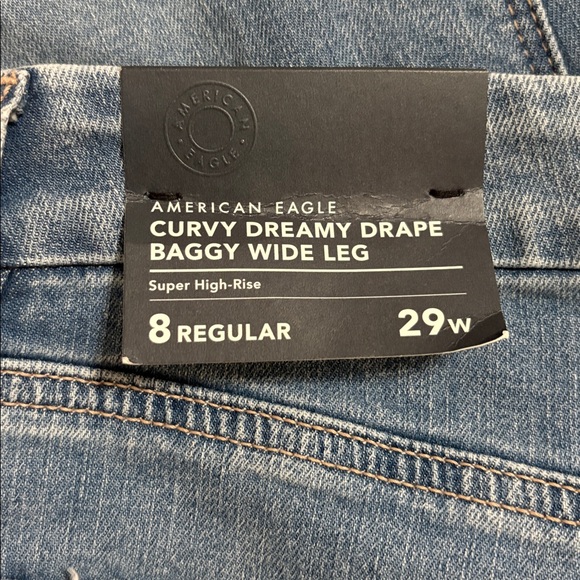 American eagle curvy dreamy drape baggy wide leg - Picture 2 of 6